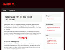 Tablet Screenshot of francolive.org